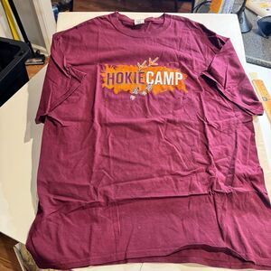 Virginia Tech Hokies Football T-Shirt Men XL Maroon
